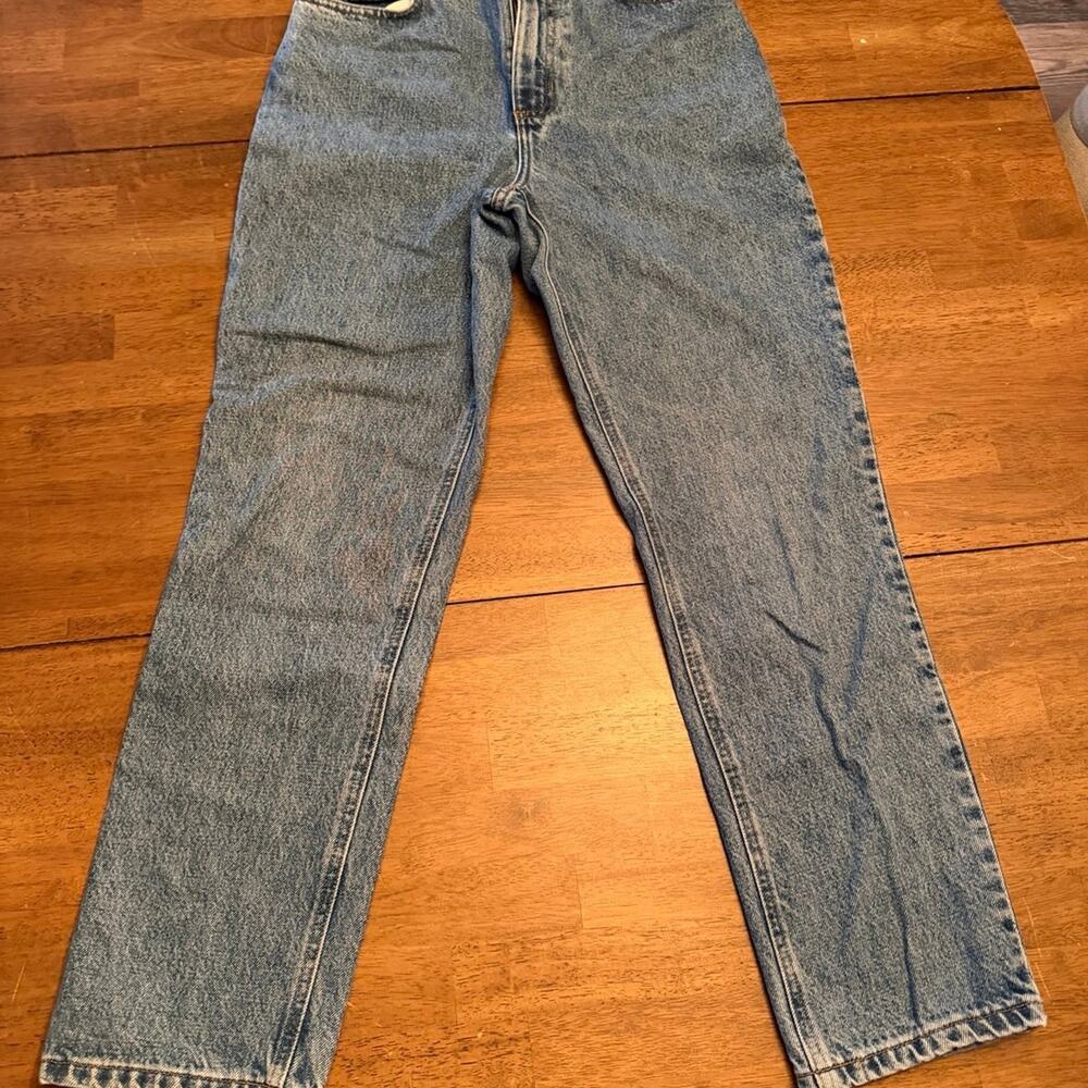 Vintage Jones Sport Jeans Women’s Size 6 High Waist Tapered Leg Blue Denim